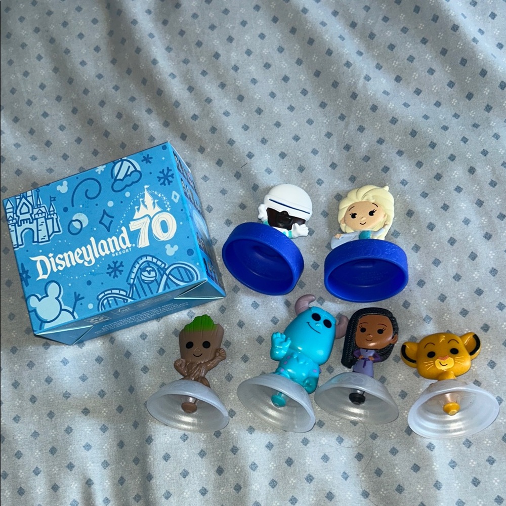 McDonald’s happy meal Disneyland 70 Figurine Set - Blue Accents
